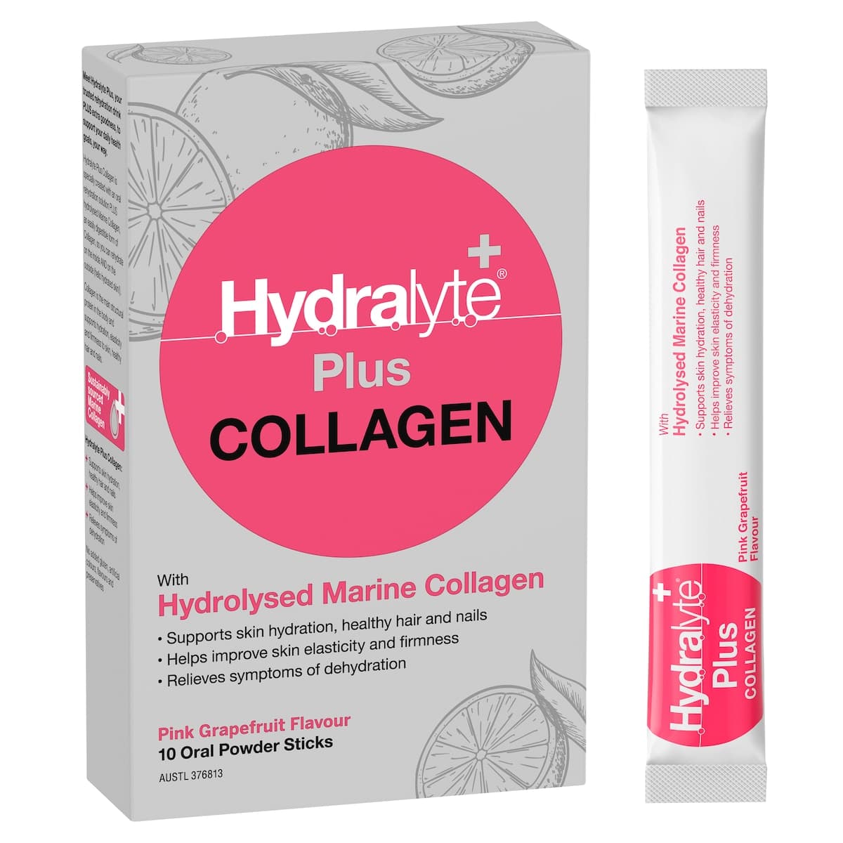 Thumbnail Hydralyte Plus Collagen Powder Sticks 10 Pack