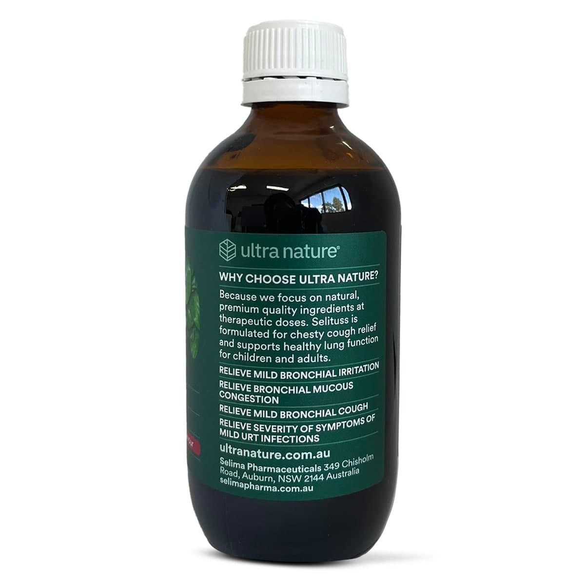 Thumbnail Ultra Nature Selituss Chesty Cough Syrup 200ml