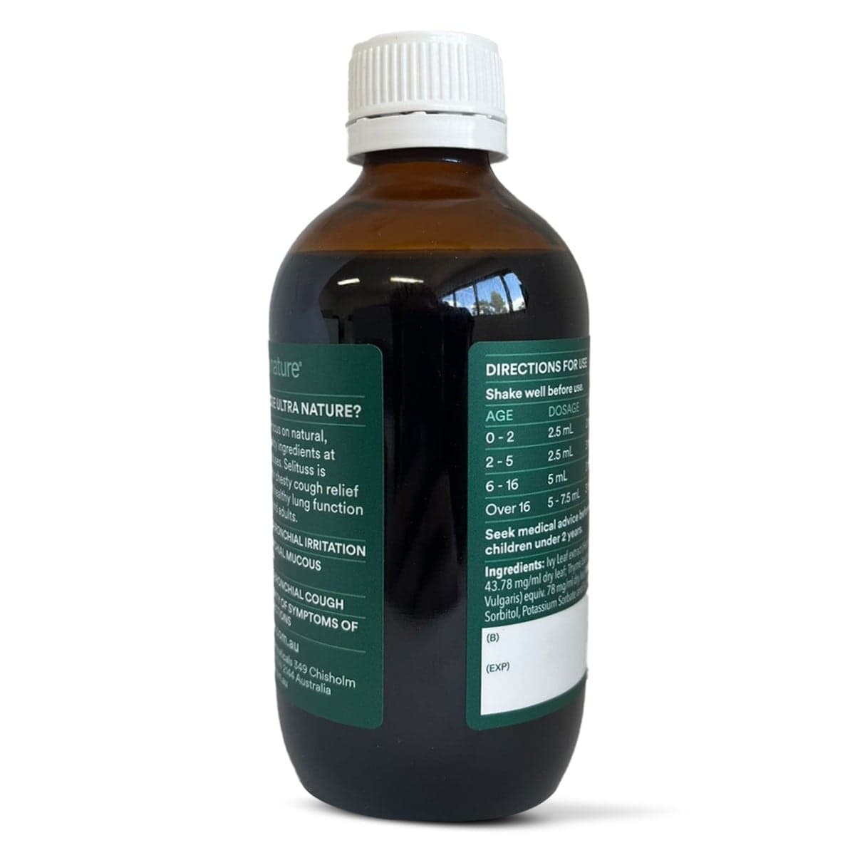 Thumbnail Ultra Nature Selituss Chesty Cough Syrup 200ml