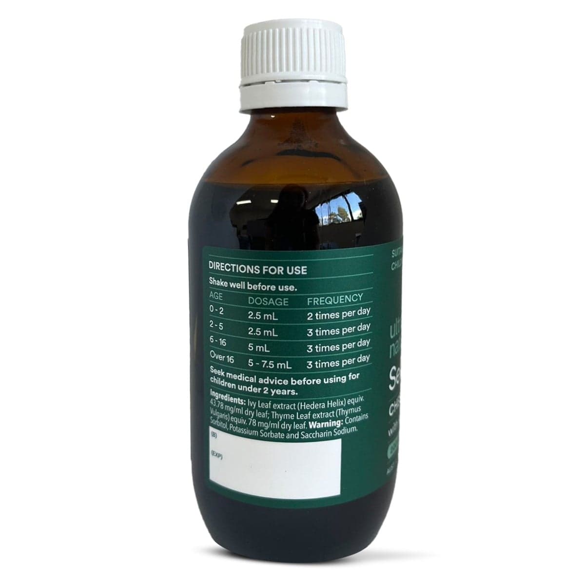 Thumbnail Ultra Nature Selituss Chesty Cough Syrup 200ml
