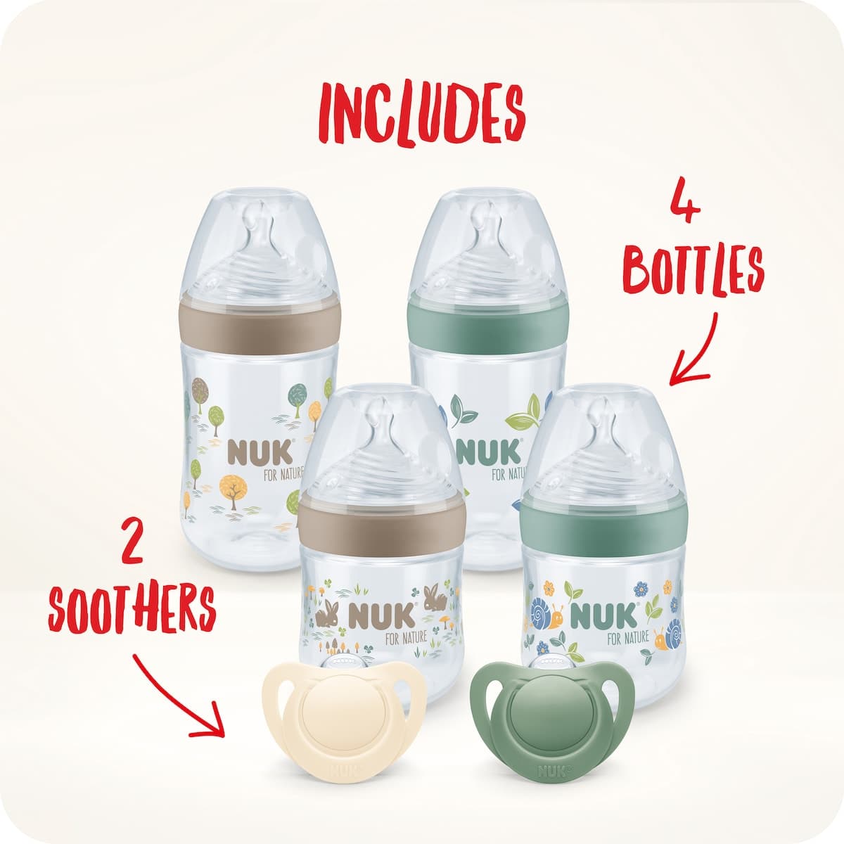Thumbnail NUK for Nature Perfect Start Set 0-6 Months