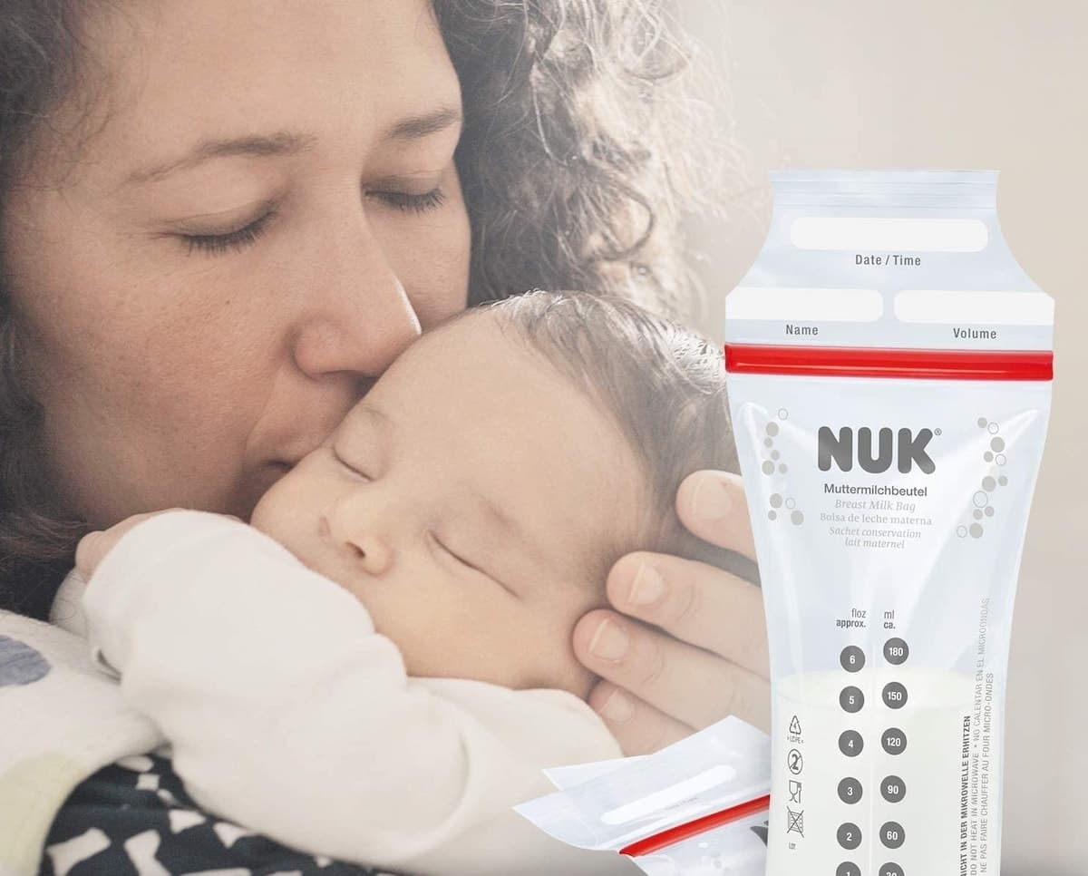 Thumbnail NUK Breast Milk Storage Bags 180ml 25 Pack