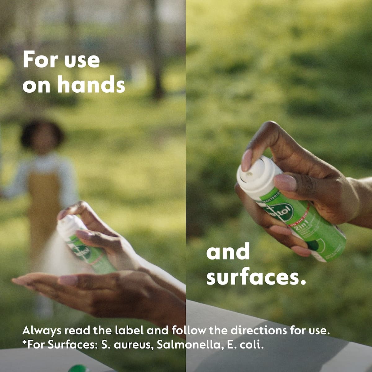 Thumbnail Dettol 2 in 1 Hand & Surface Sanitiser Spray 90ml