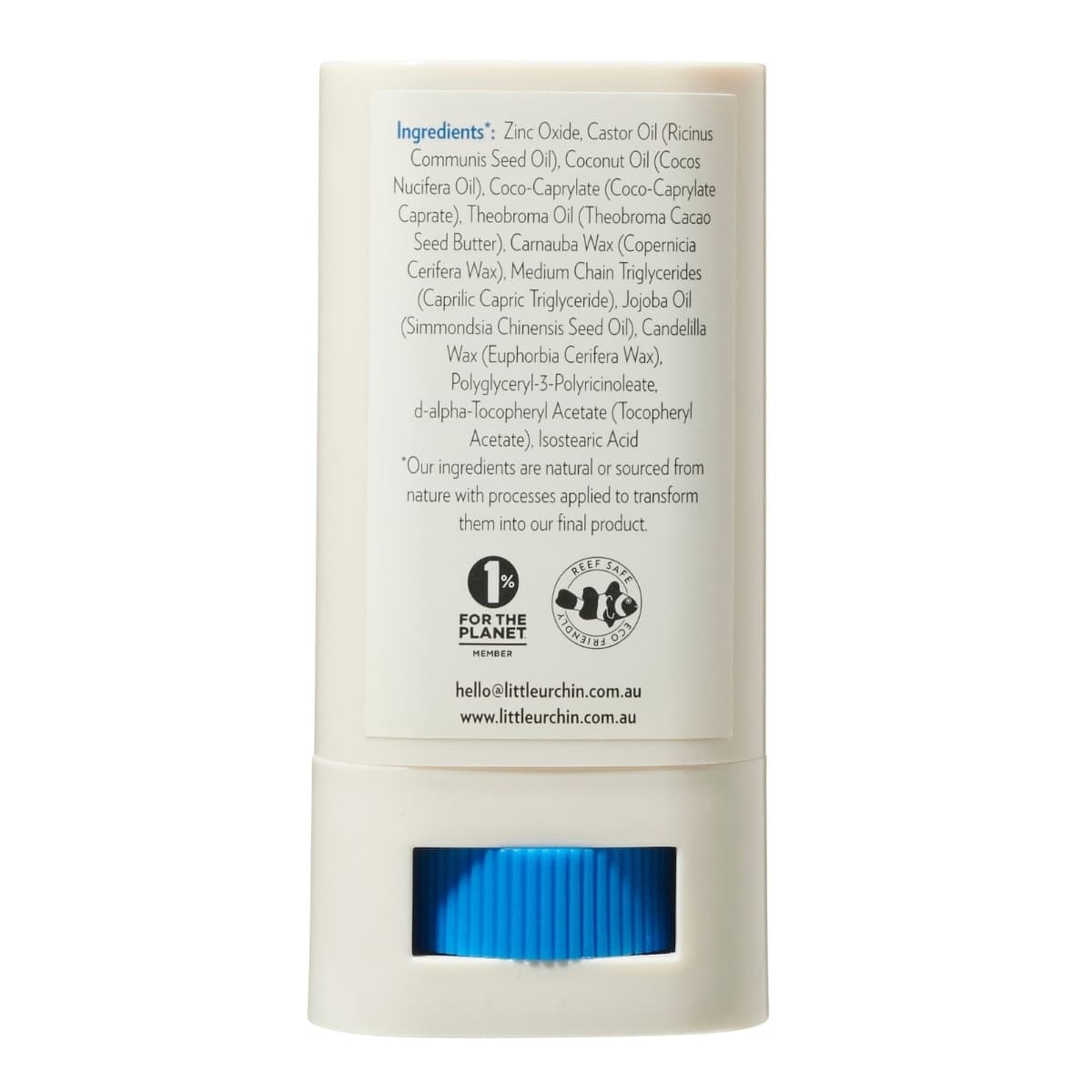 Thumbnail Little Urchin Natural Zinc Stick Clear SPF50+ 20g