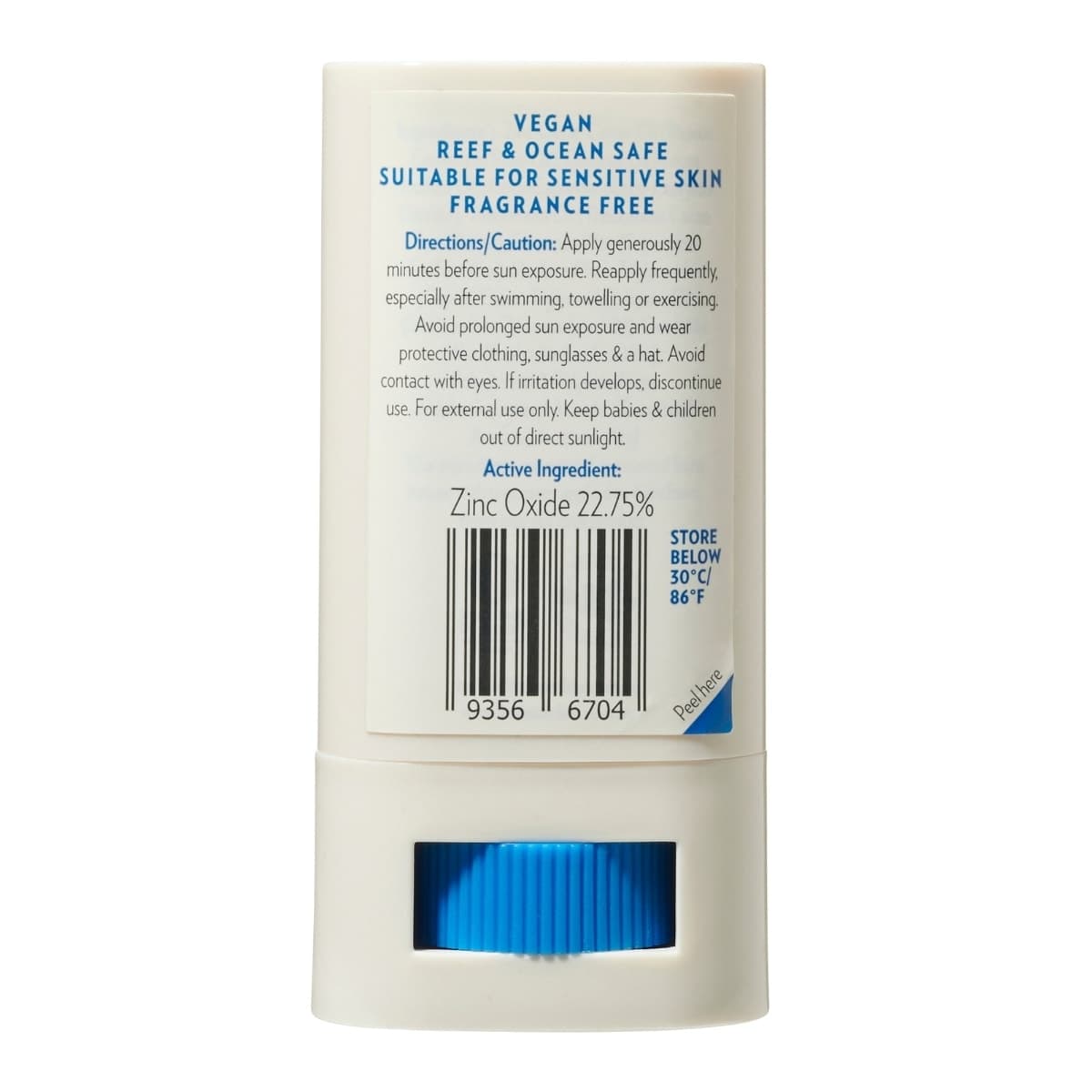 Thumbnail Little Urchin Natural Zinc Stick Clear SPF50+ 20g