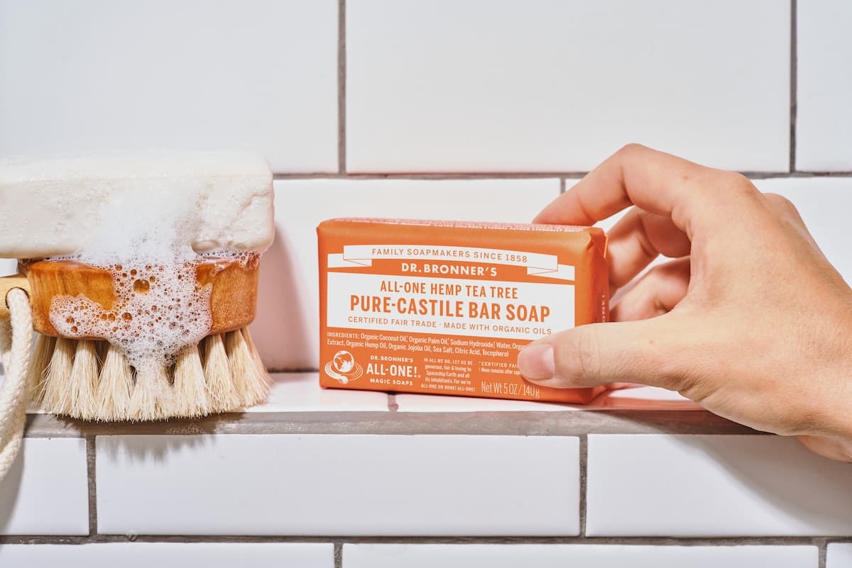 Thumbnail Dr Bronner's Pure Castile Magic Bar Soap Tea Tree 140g