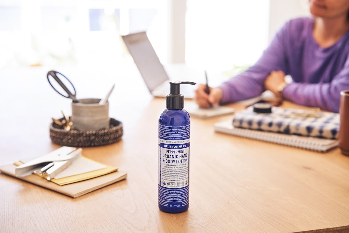 Thumbnail Dr Bronner's Organic Hand & Body Lotion Peppermint 237ml