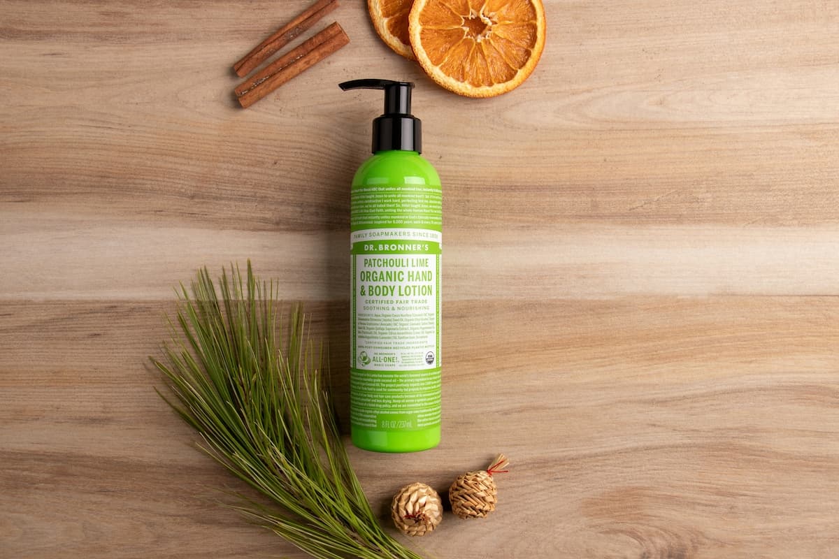 Thumbnail Dr Bronner's Organic Hand & Body Lotion Patchouli Lime 237ml