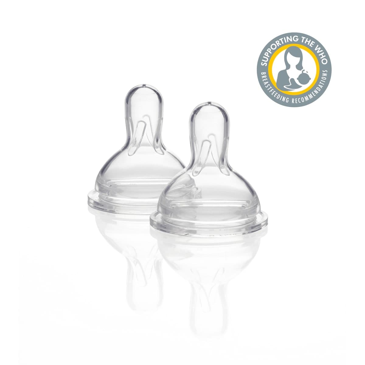 Thumbnail Medela Wide Base Teat Slow Flow 3 Pack