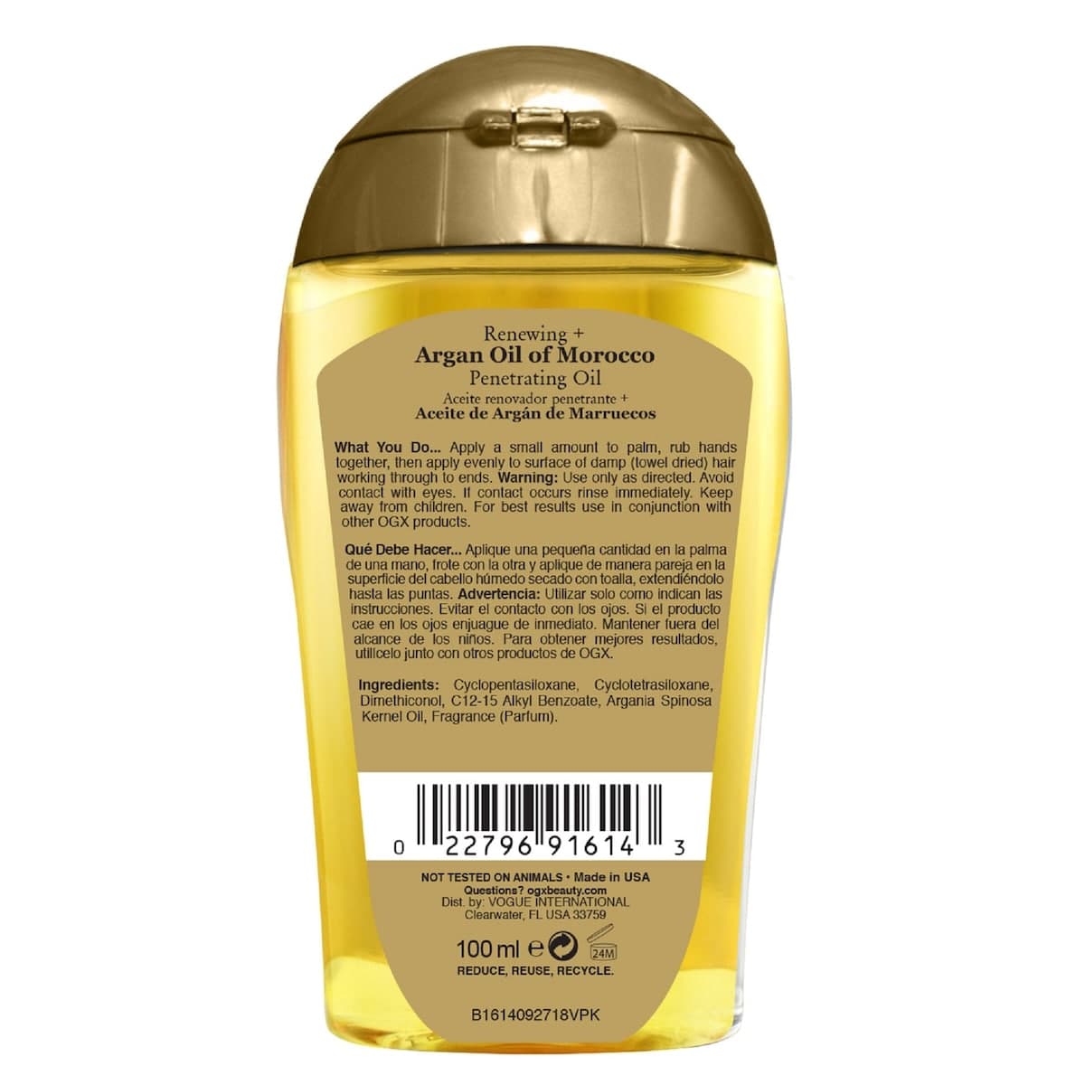 Thumbnail OGX Argan Oil of Morocco Penetrating Hair Oil 100ml