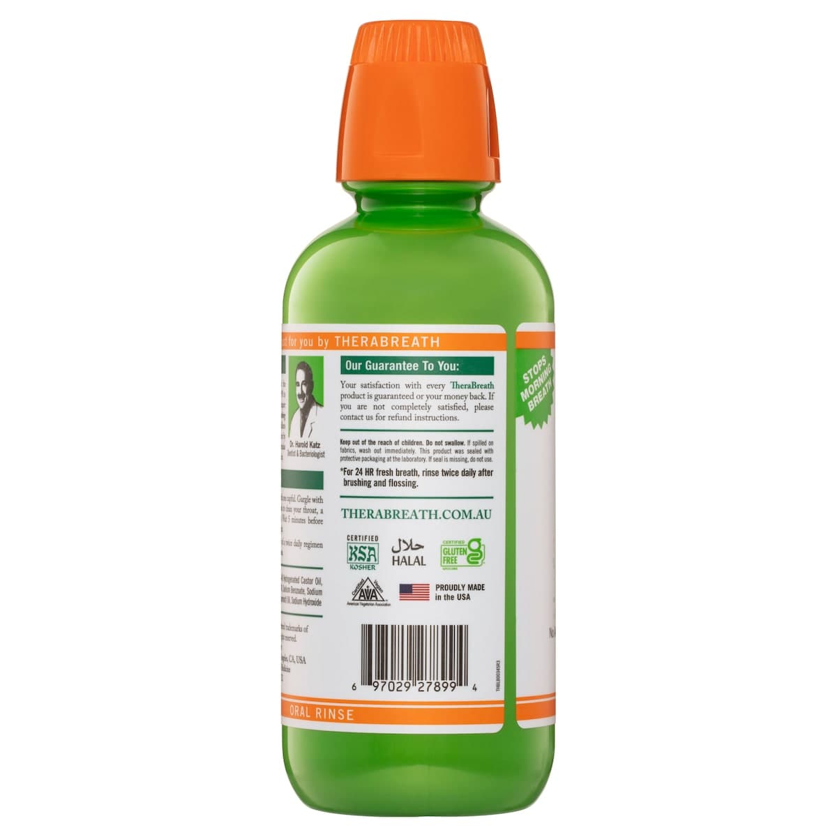 Thumbnail TheraBreath Fresh Breath Oral Rinse Mild Mint 473ml