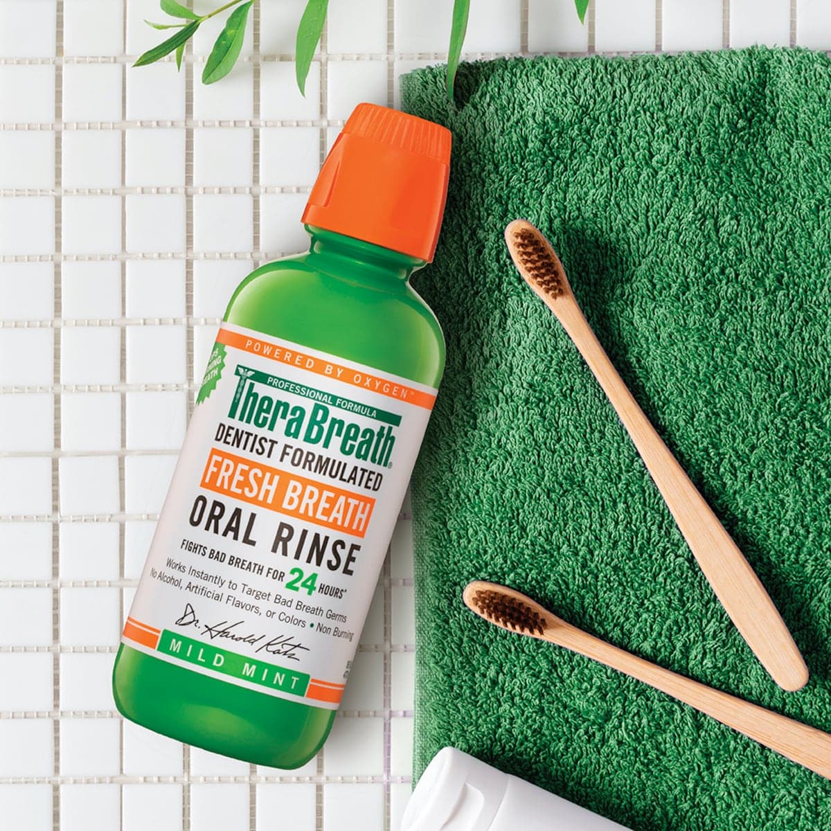 Thumbnail TheraBreath Fresh Breath Oral Rinse Mild Mint 473ml