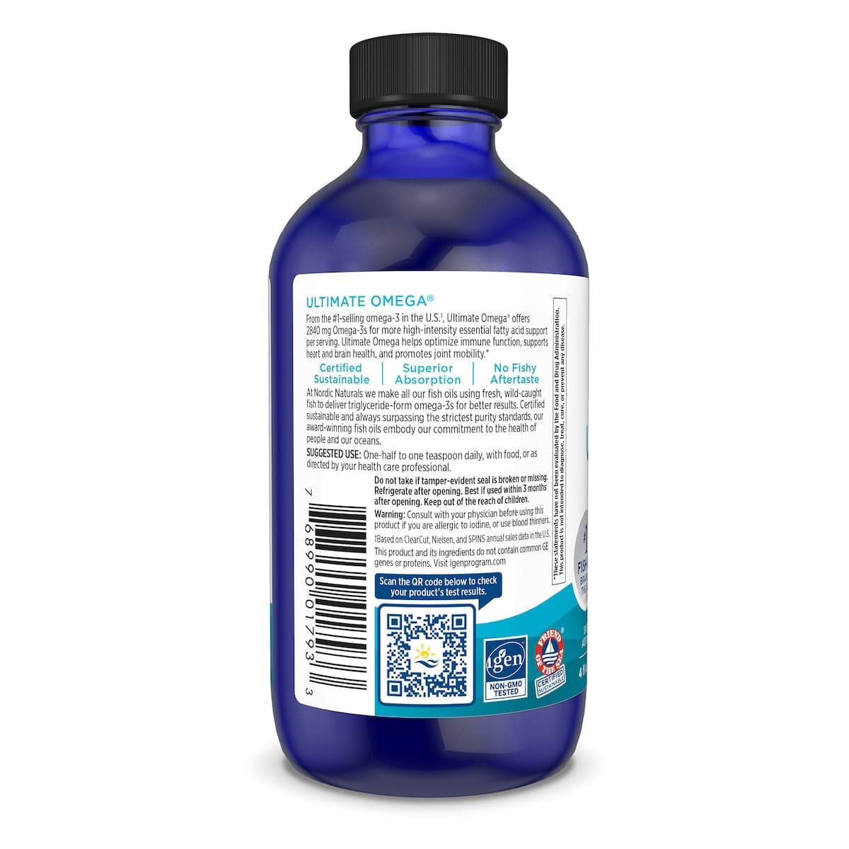 Thumbnail Nordic Naturals Ultimate Omega Liquid 2840mg - 237ml