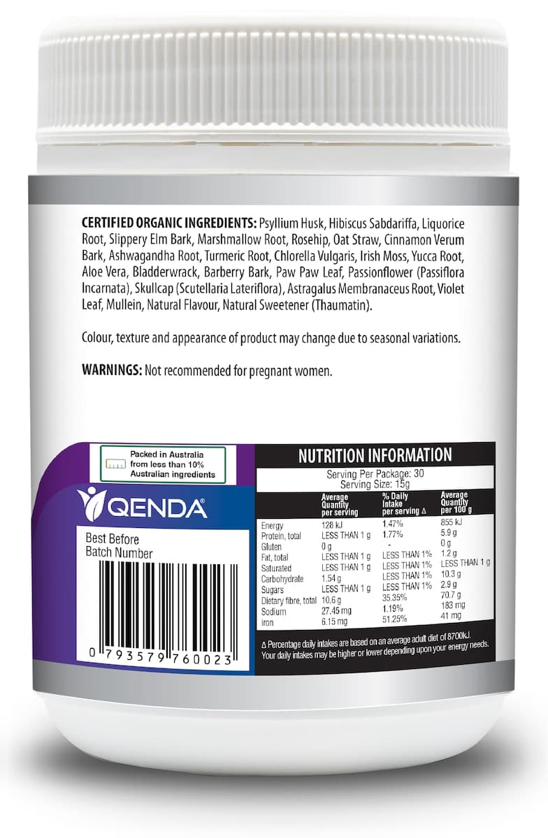 Thumbnail Qenda Everyday Fibre Wildberry 450g