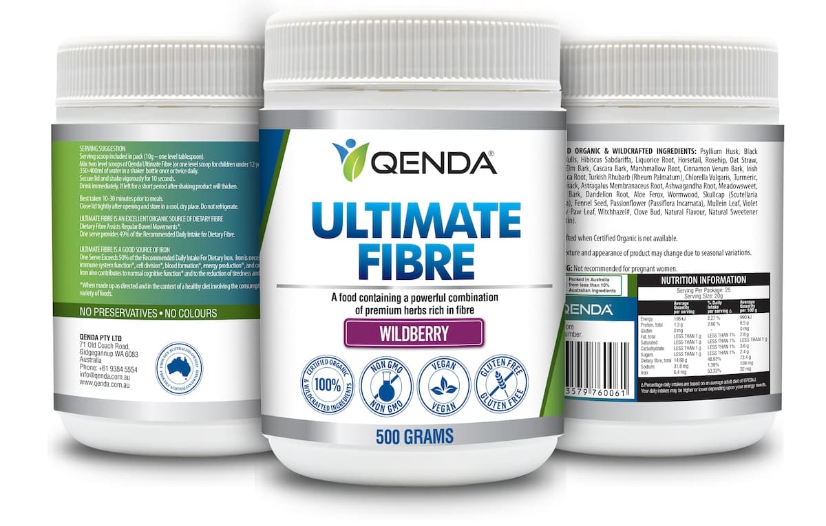 Thumbnail Qenda Ultimate Fibre Wildberry 500g