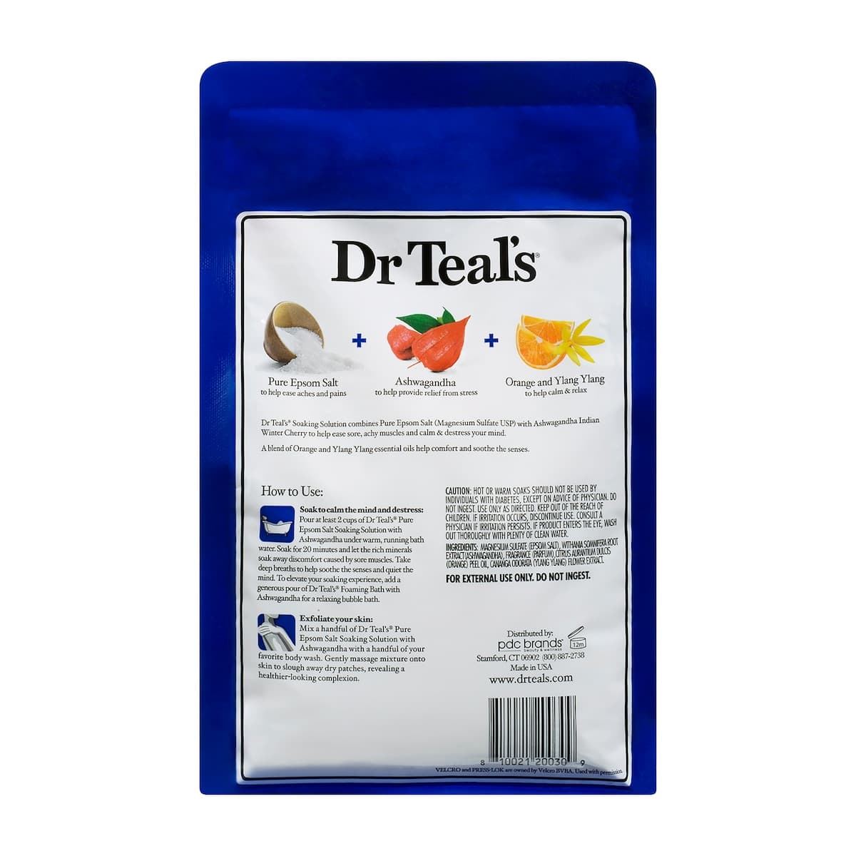 Thumbnail Dr Teals Epsom Salt Ashwagandha 1.36kg