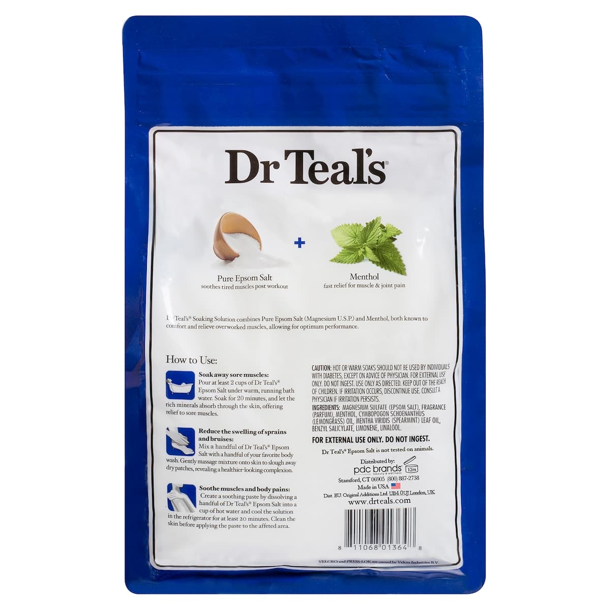 Thumbnail Dr Teals Epsom Salt Pre & Post Workout 1.36kg