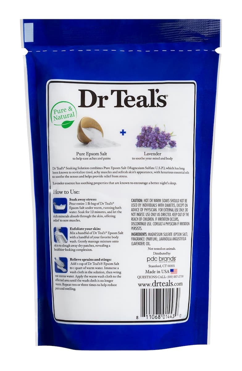 Thumbnail Dr Teals Epsom Salt Lavender 450g