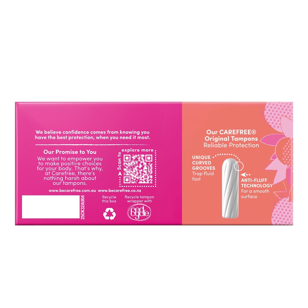 Thumbnail Carefree Original Tampons Super 32 Pack