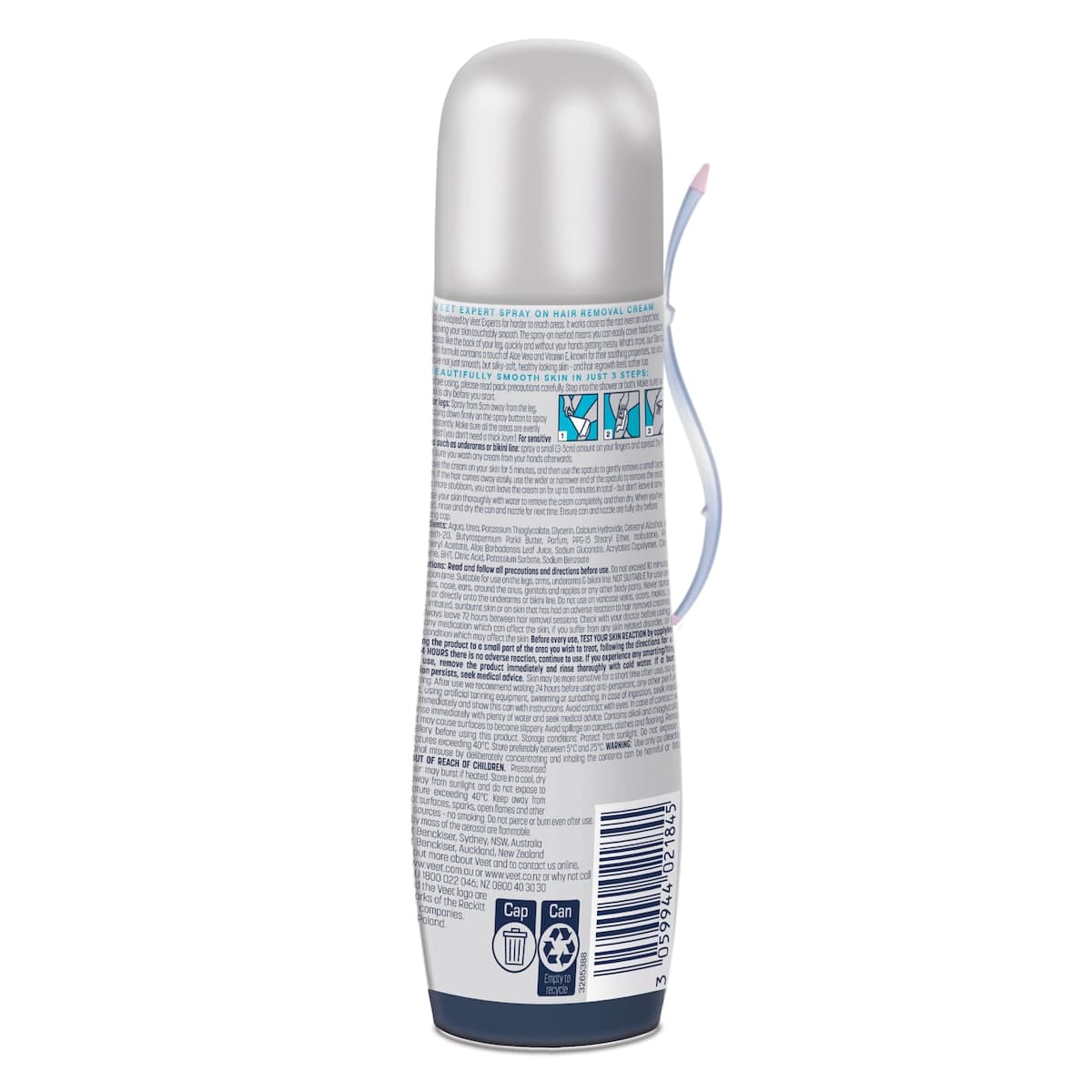 Thumbnail Veet Spray On Cream for Hair Removal Sensitive 150g