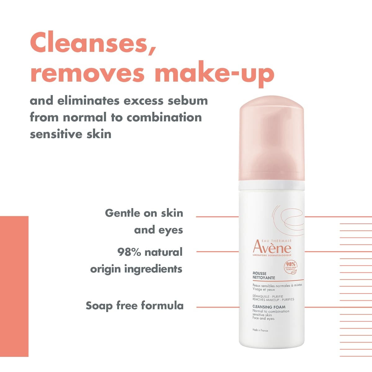 Thumbnail Avene Essential Care Cleansing Foam 150ml