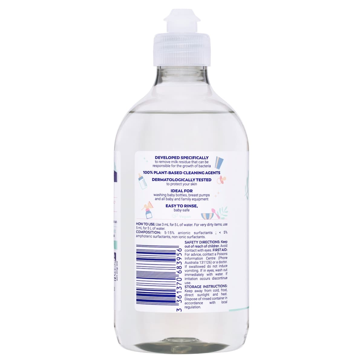 Thumbnail Milton Baby Bottle Cleaner 500ml