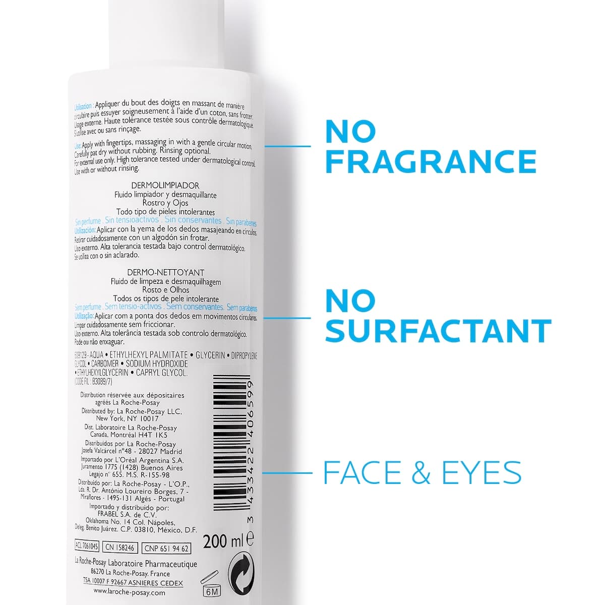Thumbnail La Roche Posay Toleriane Dermo Cleanser 200mL