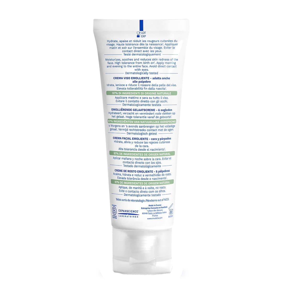 Thumbnail Mustela Stelatopia Emollient Face Cream 40ml
