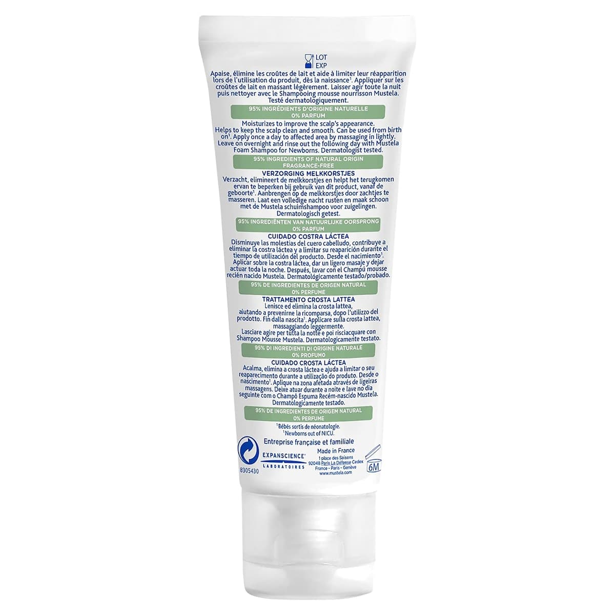 Thumbnail Mustela Cradle Cap Cream 40ml
