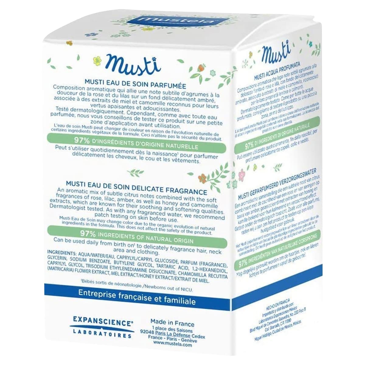 Thumbnail Mustela Musti Eau de Soin Perfume 50ml
