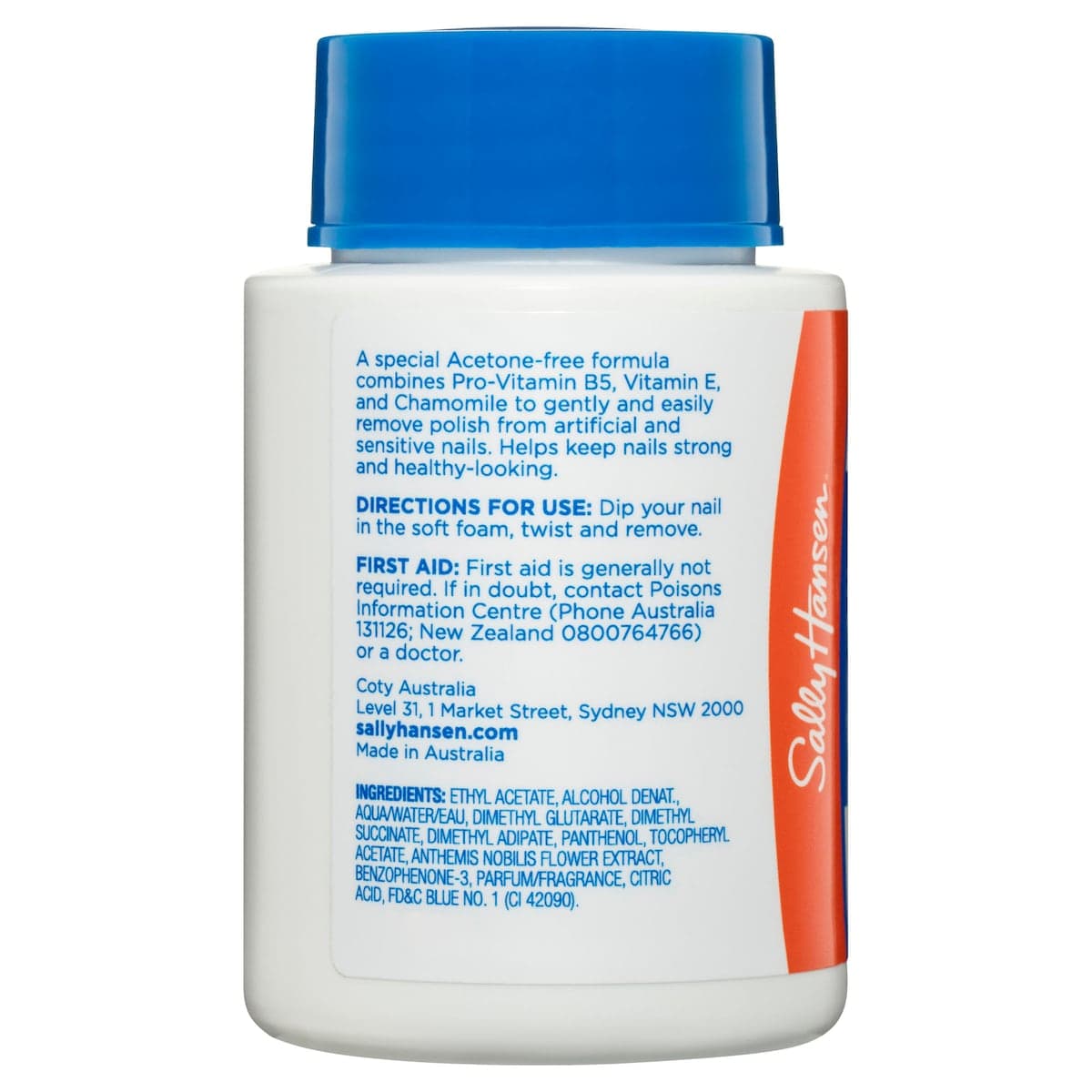 Thumbnail Sally Hansen Instant Nail Polish Remover Pot Acetone-Free Blue 75ml