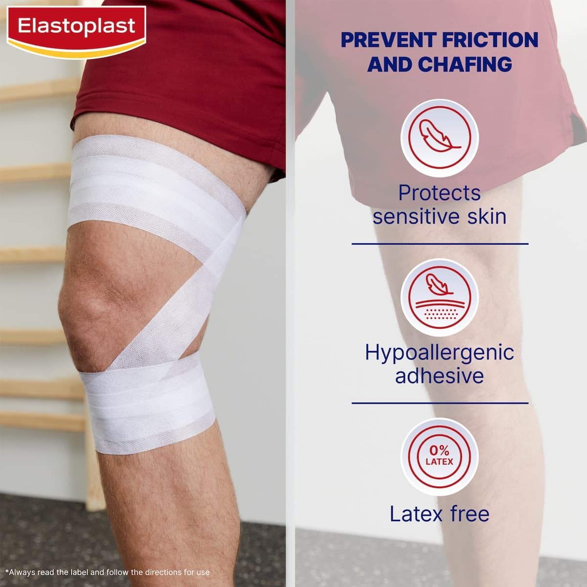 Thumbnail Elastoplast Pre-Taping Underwrap 50mm x 10m Roll