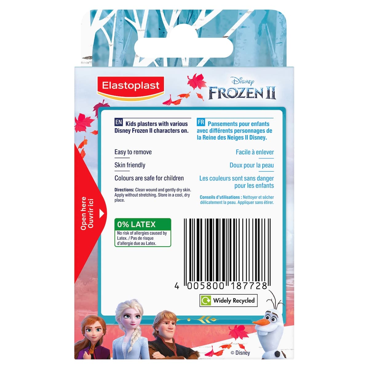 Thumbnail Elastoplast Frozen Plasters 20 Strips