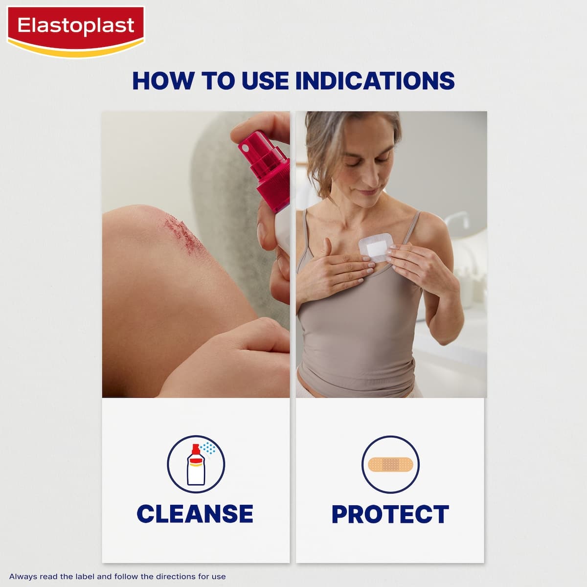 Thumbnail Elastoplast Sensitive Sterile Dressings XL 6cm x 7cm 5 Pack