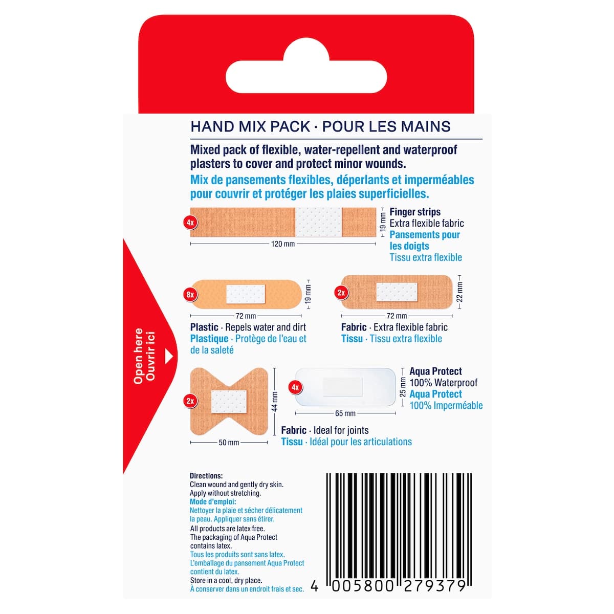 Thumbnail Elastoplast Hand Mix Multi-Purpose Pack 20 Strips