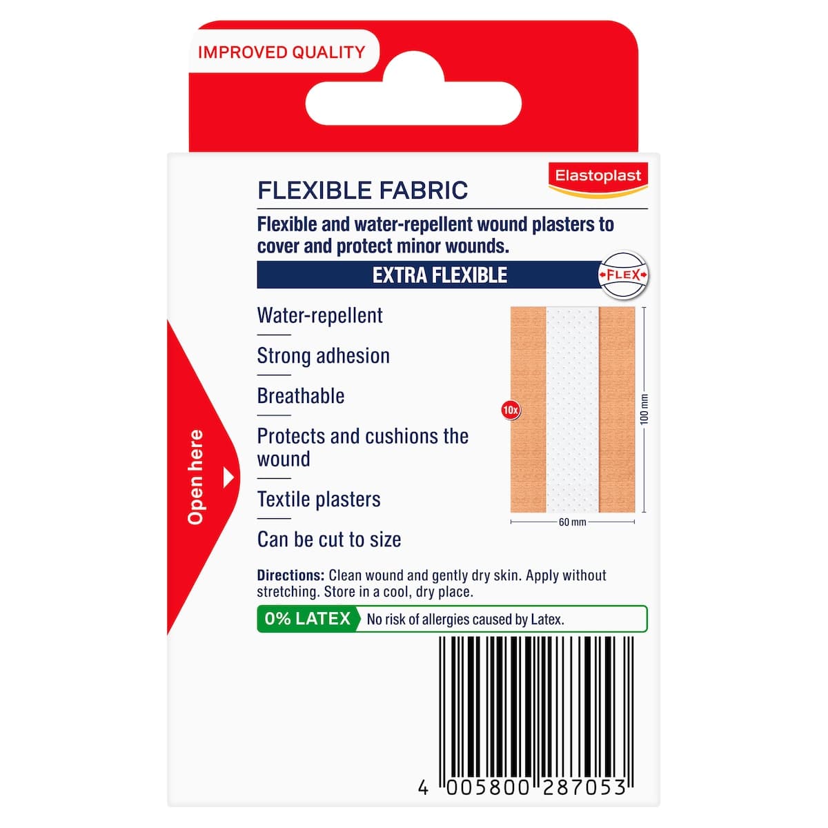 Thumbnail Elastoplast Flexible Fabric Breathable 6cm x 1m