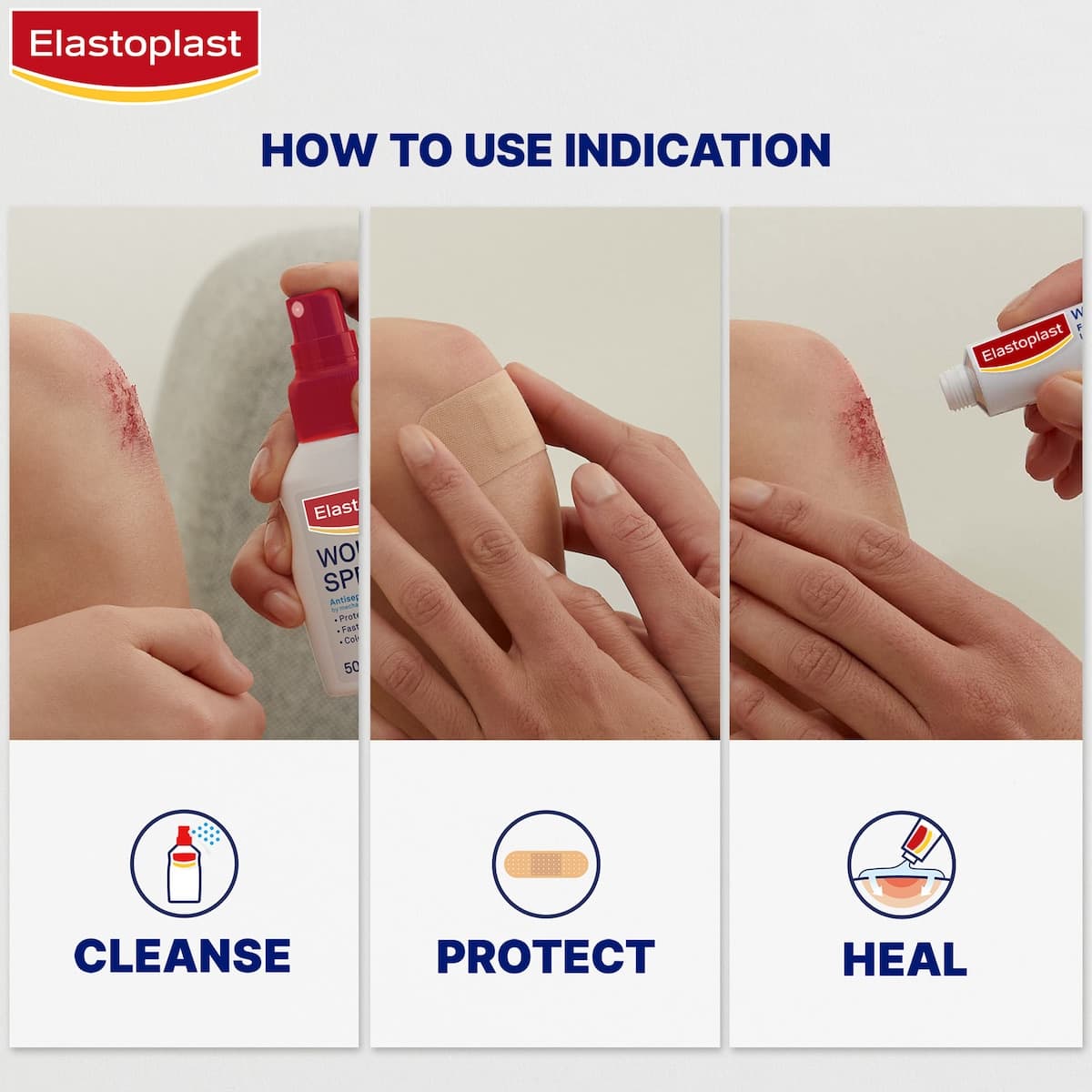 Thumbnail Elastoplast Sensitive Sterile Dressing 4XL 10cm x 20cm 5 Pack