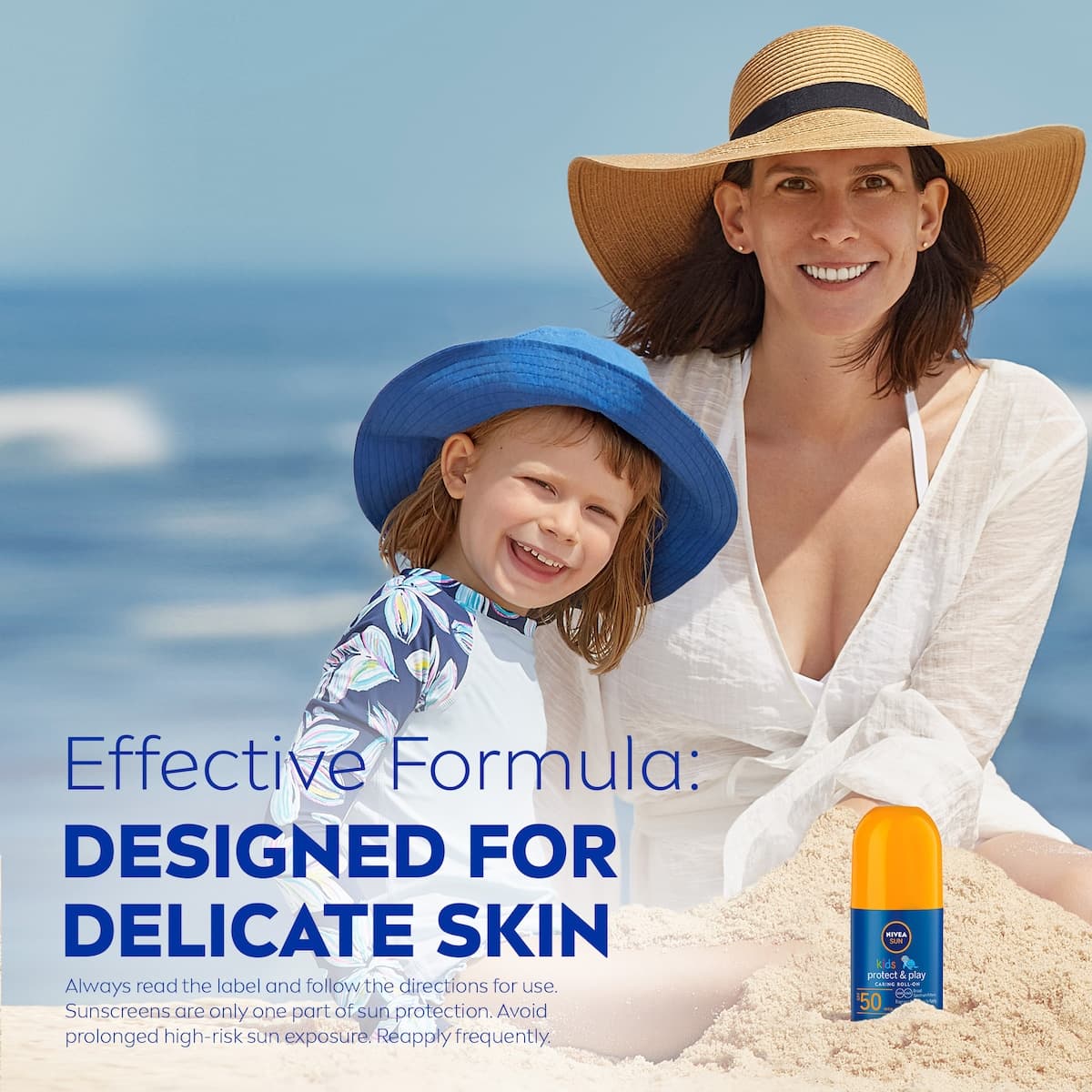 Thumbnail Nivea Sun Kids Protect & Play SPF50 Sunscreen Roll-on 65ml