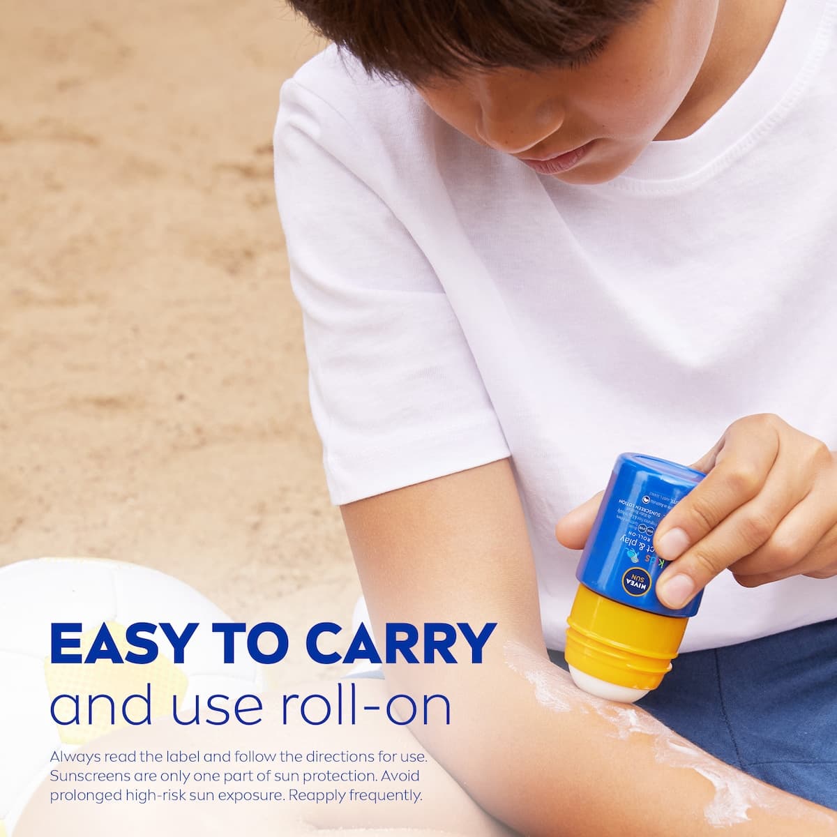 Thumbnail Nivea Sun Kids Protect & Play SPF50 Sunscreen Roll-on 65ml