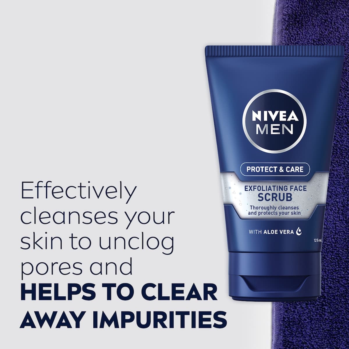 Thumbnail Nivea Men Protect & Care Exfoliating Face Scrub 125ml