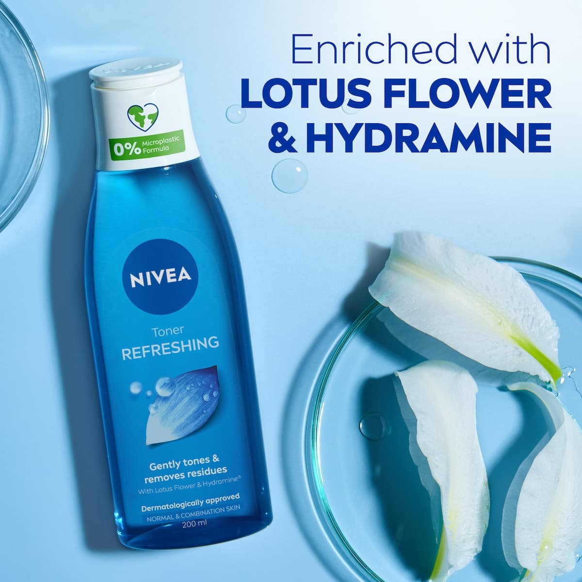 Thumbnail Nivea Refreshing Toner with Lotus Flower 200ml