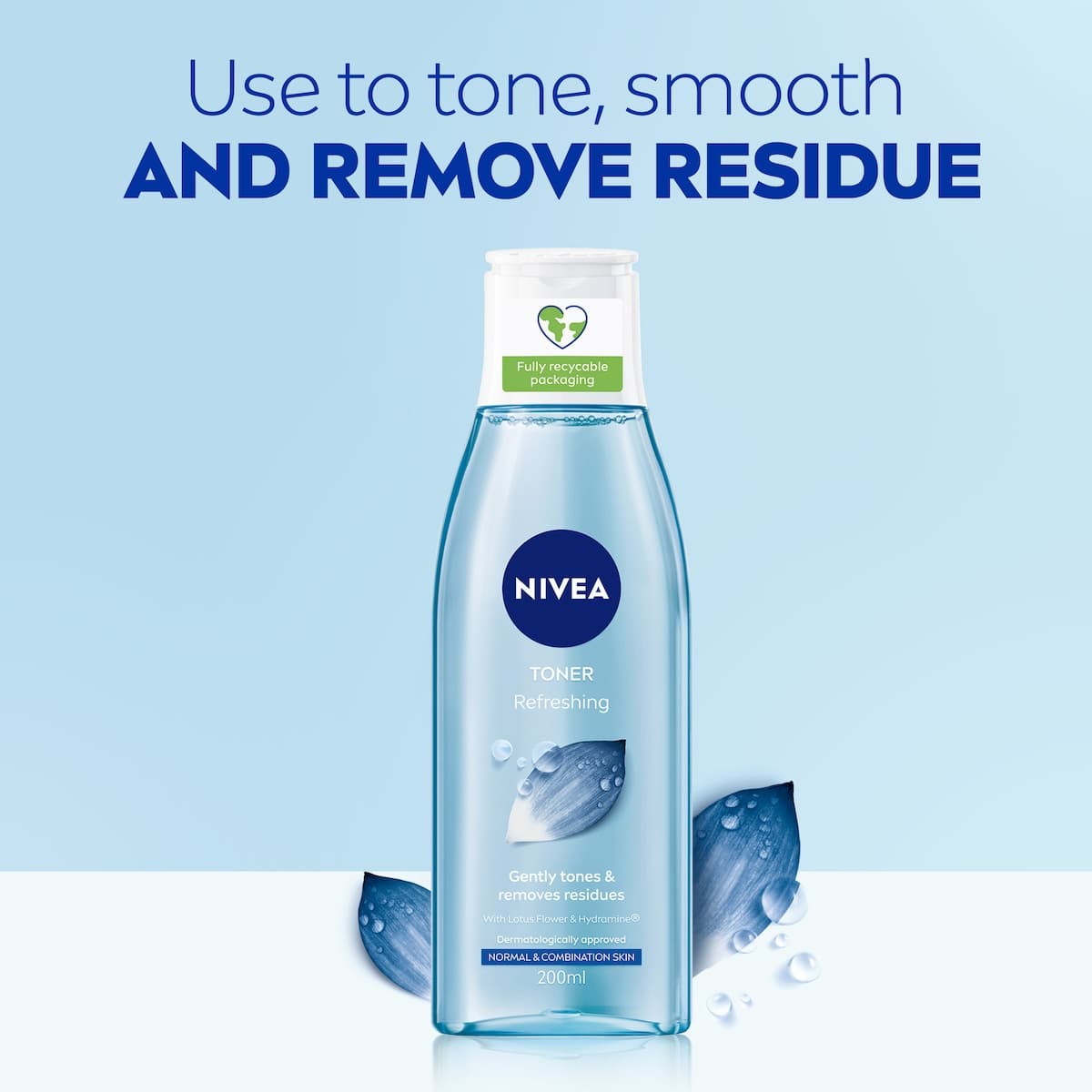 Thumbnail Nivea Refreshing Toner with Lotus Flower 200ml