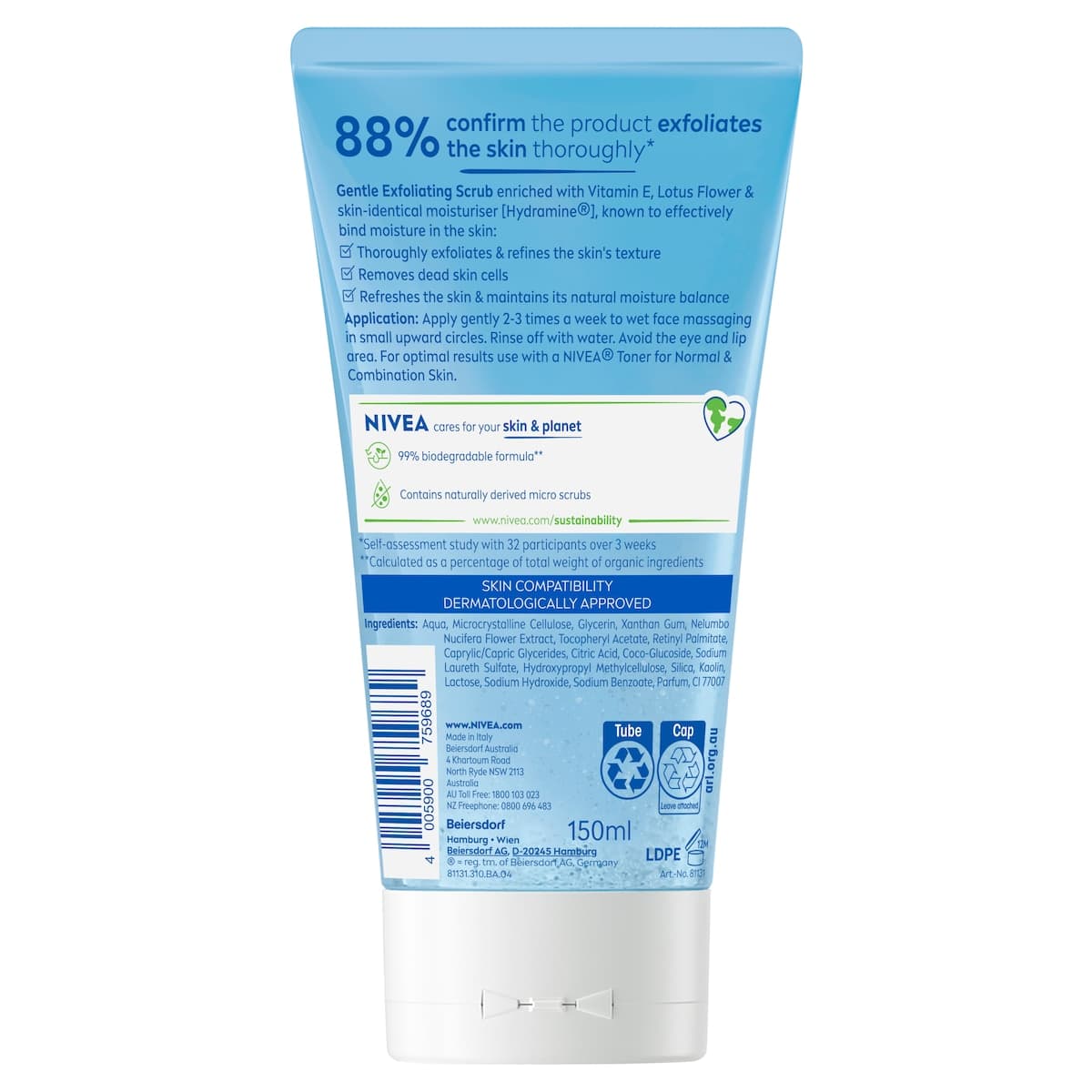 Thumbnail Nivea Gentle Exfoliating Scrub 150ml