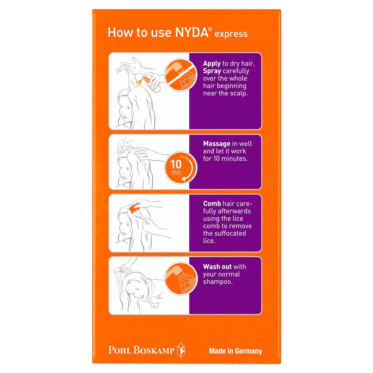 Thumbnail Brauer NYDA Express Head Lice Treatment 50ml