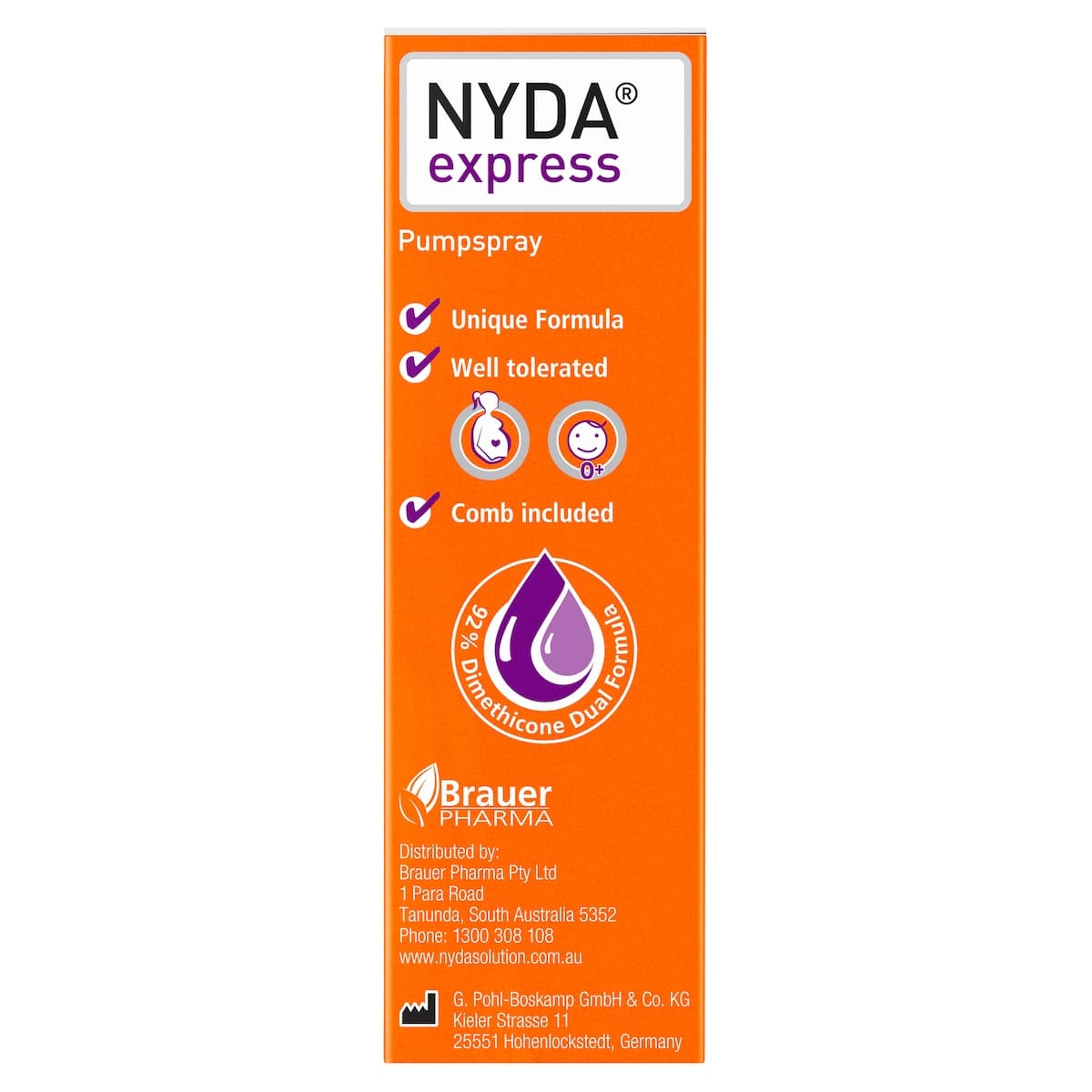 Thumbnail Brauer NYDA Express Head Lice Treatment 50ml