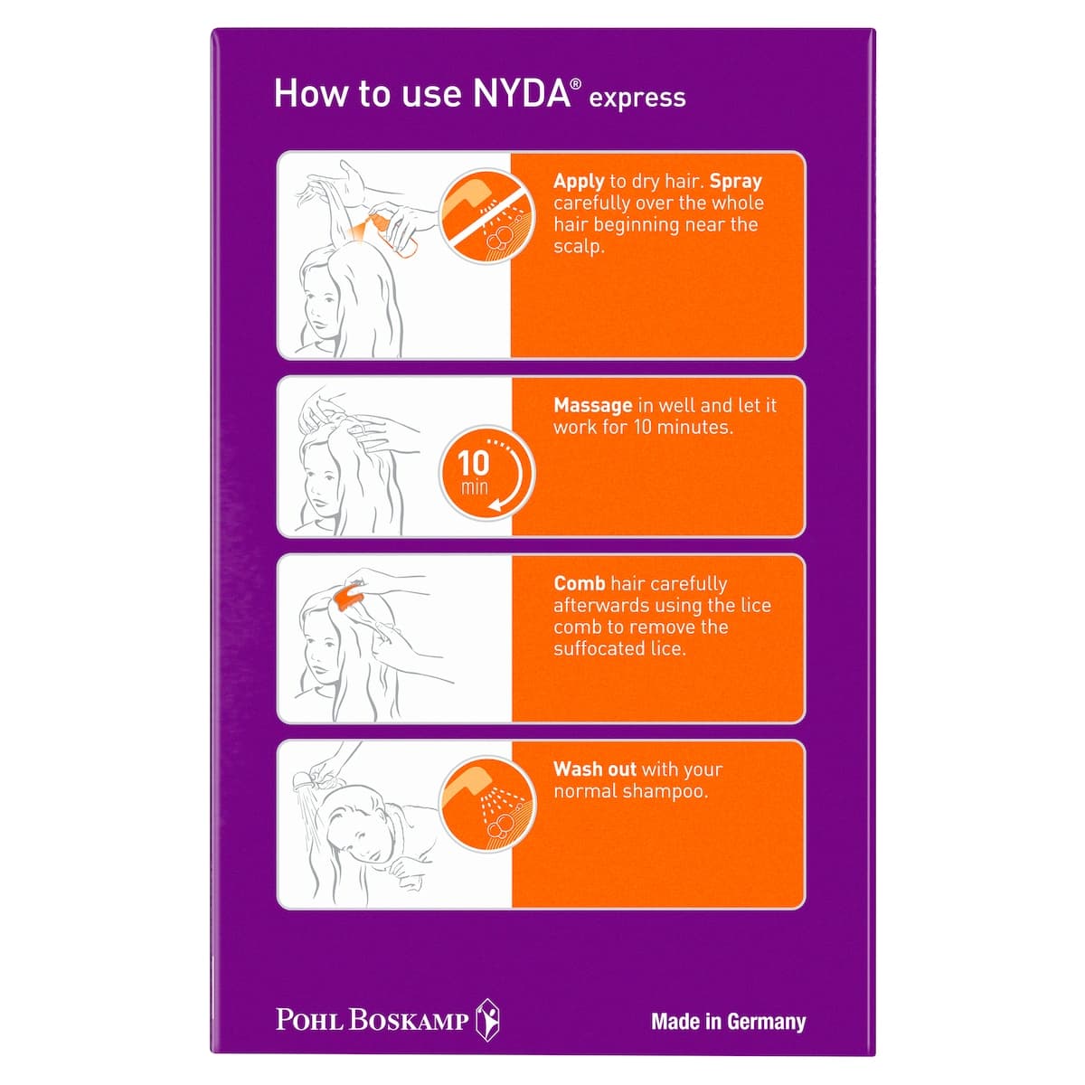 Thumbnail Brauer NYDA Express Head Lice Treatment 2 x 50ml
