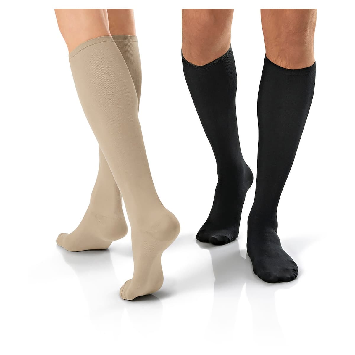 Thumbnail Jobst Travel Socks Unisex Size 3 Black 1 Pair