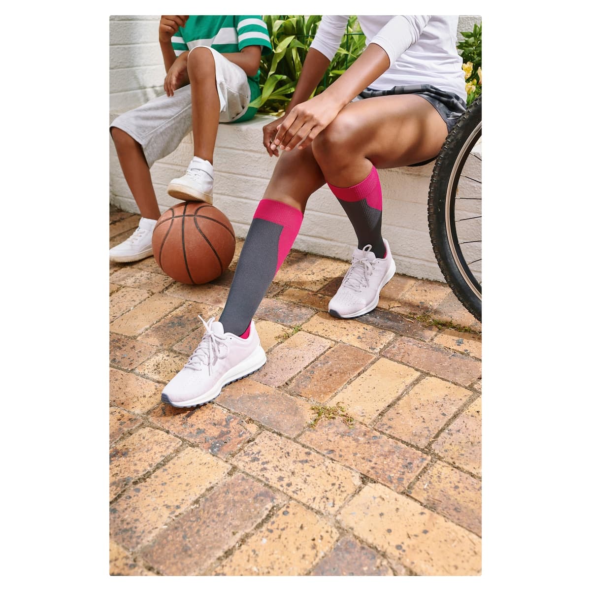 Thumbnail Jobst Sport Compression Socks Unisex 15-20 mmHg Pink L