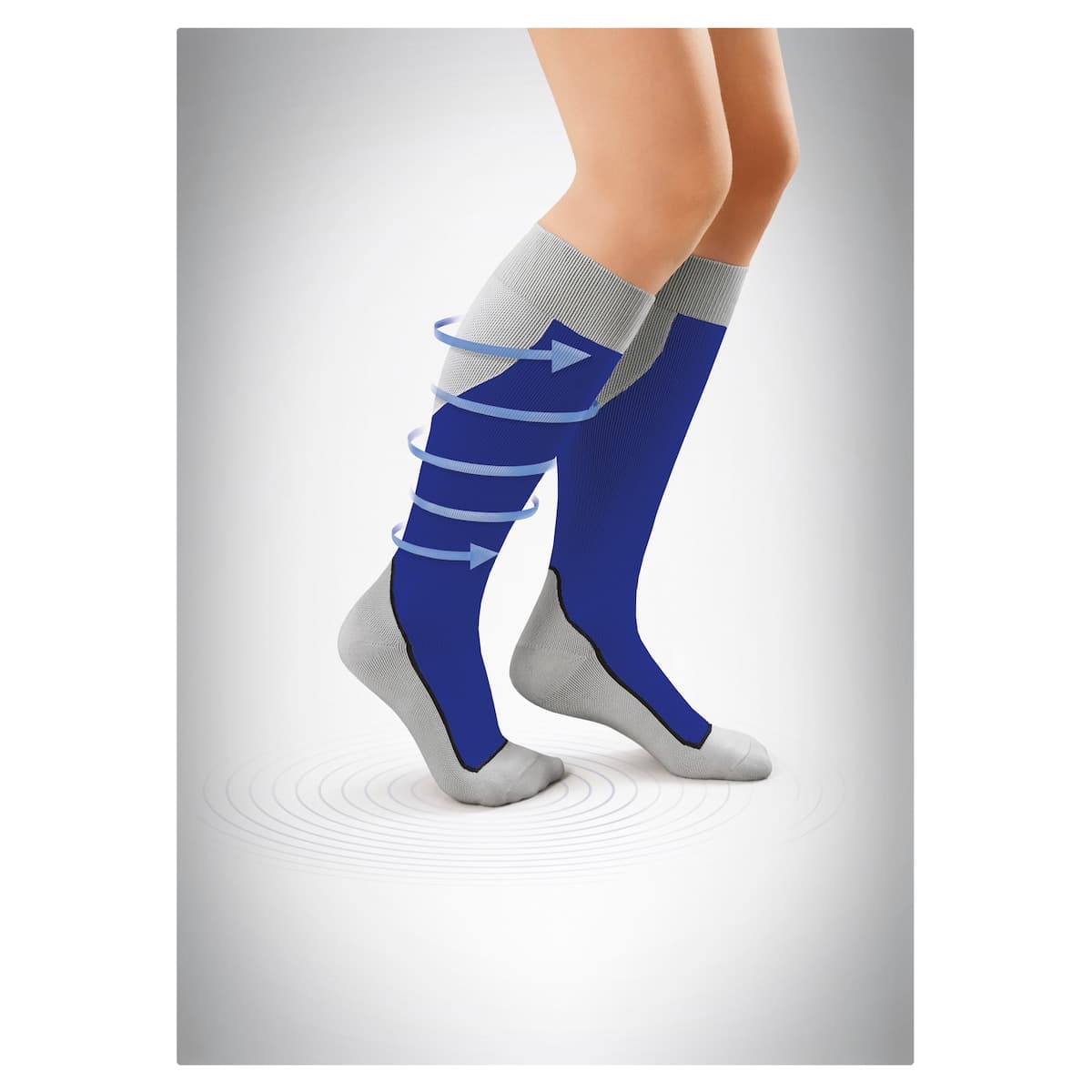 Thumbnail Jobst Sport Compression Socks Unisex 15-20 mmHg Pink L