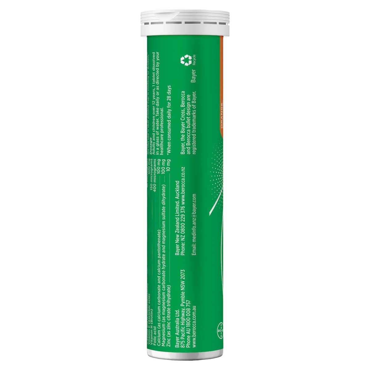 Thumbnail Berocca Energy Orange Effervescent Tablets 30 Pack